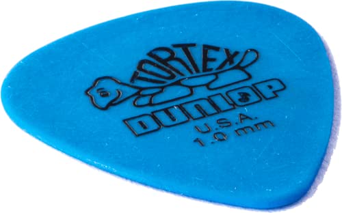 Dunlop Tortex Standard 1.0mm Blue Guitar Pick - 12 Pack