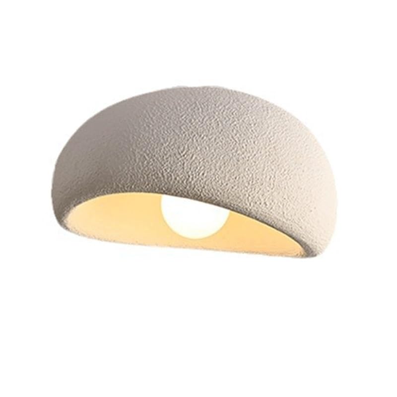 Lampe de plafond style Wabi-Sabi en polystyrène haute densité pour une décoration raffinée