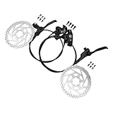 Compatibilidad con varias bicicletas: este freno de disco de freno de aceite hidráulico es compatible con una gama de modelos, incluyendo bicicletas de montaña y bicicletas de carretera, por lo que es una opción para los entusiastas del ciclismo.