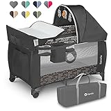 Lionelo Sven Plus 2en1 Cuna de viaje y parque de bebés 125