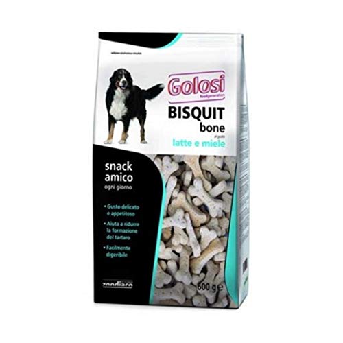 Zoodiaco Bisquit Bone - Latte e Miele 600 gr Premio Cane
