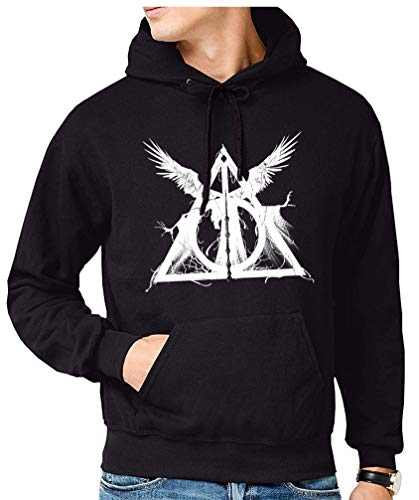 Sudadera de Hombre Harry Potter Hogwarts Slytherin Gryffindor 013 L