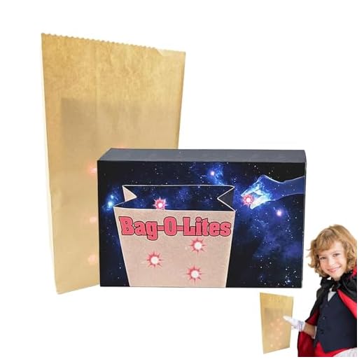 Sirseon Bolsa para Trucos de Magia Que aparece con luz, Accesorios para Trucos de ilusión de Escenario mágico | Bolsa Fresca de Productos mágicos de Primer | Novedad, luz Creativa, Magia, Trucos
