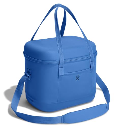 Image of Hydro Flask Cooler Bag - Insulated Portable Soft Cooler - 20 L Capacity in Cascade Blue