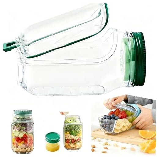 Salad Pod Side-Open Portable Salad Container