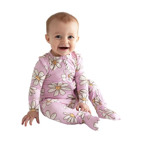 Image of Posh Peanut Convertible Baby Sleepers - Footless Baby Pajamas with 2 Way Zipper for Easy Diaper Changes