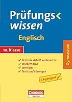 Prüfungswissen - Gymnasium: 10. Schuljahr - Englisch: Schülerbuch mit Lerntipps, Tests und Lösungen 3589226242 Book Cover