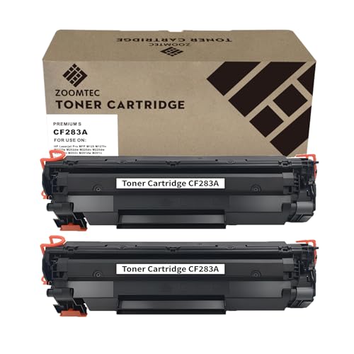 Toner 83A CF283A noir compatible pour remplacer vos consommables épuisés sur LaserJet Pro M125 M127
