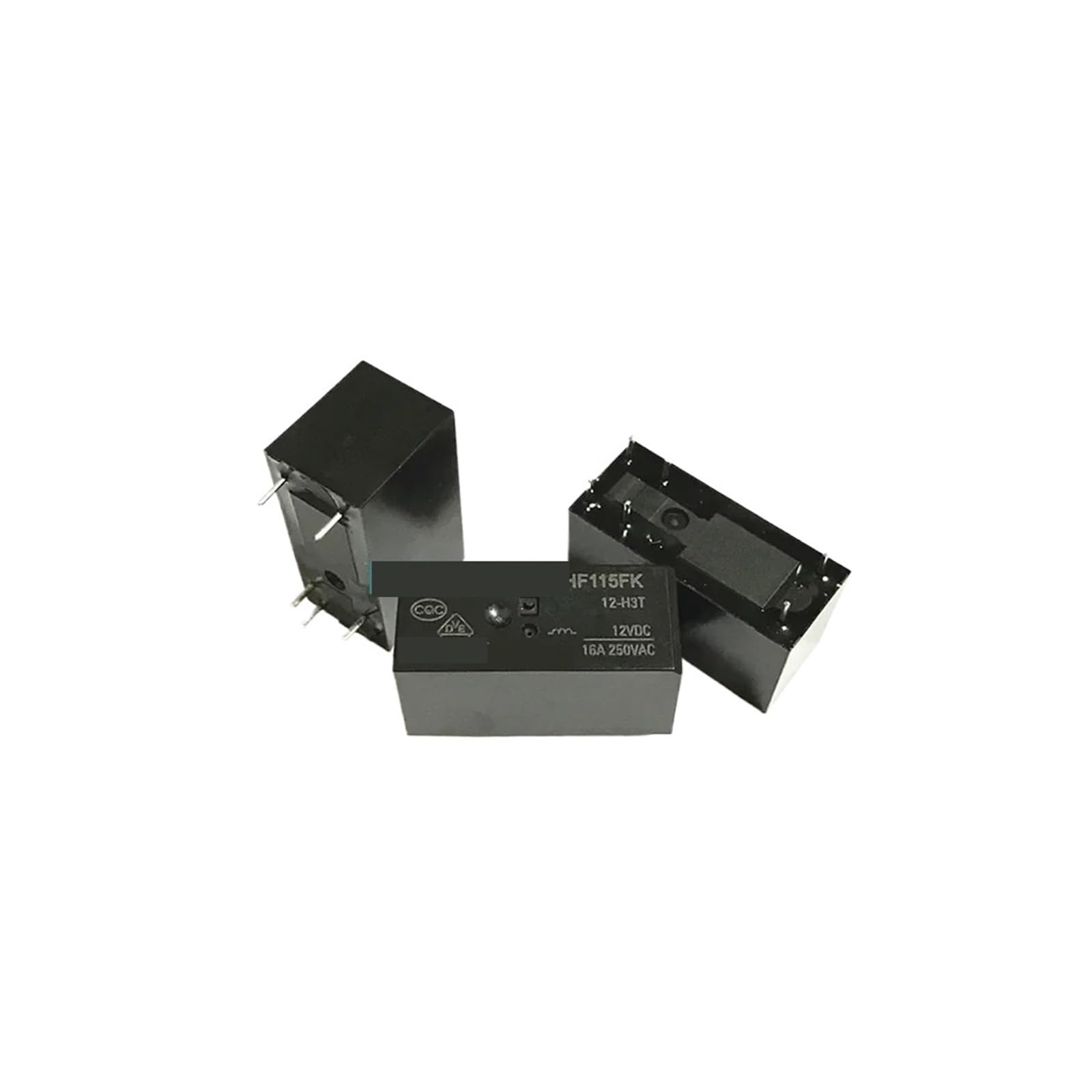 KC72D3K 10PCS/lot Relay HF115FK 5-H3T 5VDC 12-H3T 12VDC 24-H3T 24VDC 12 H3T 16A 250VAC 6PIN(HF115FK 12-H3T)