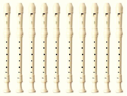 Amazon | 【10本セット】YAMAHA/ヤマハ YRA-28BIII アルトリコーダー 