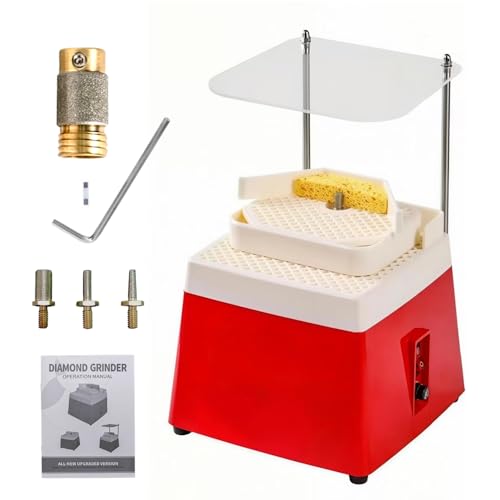 Versatile Stained Glass Grinder, 4200rpm, 4 Bits, 110V