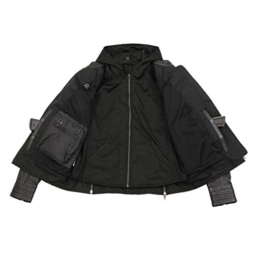 Image of Milwaukee Leather Women's Premium Leather Motorcycle Riding Jacket With Removable Hoodie Liner