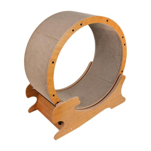 GerRiT 猫用ホイール トレッドミル 静音ローラー 子のフィットネストレーニングかわいい家具