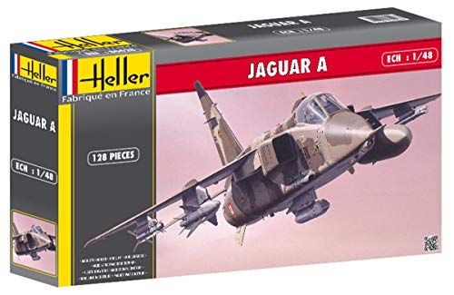 Jaguar A Heller 80428 construction de maquette d'avion en plastique 1/48ème avec notice détaillée