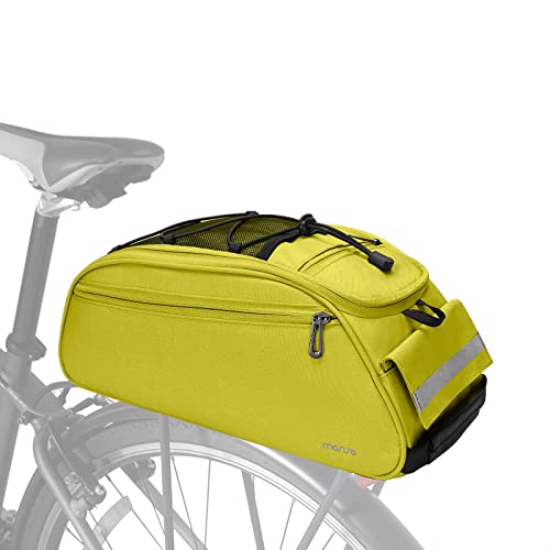image for MOSISO Bike Rack Bag, Waterproof Bicycle Trunk Pannier Rear Seat Pouch
