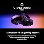 HTC Vive Focus Vision VR Headset with DisplayPort PC Streaming Kit & Starter Game Pack - Image 2