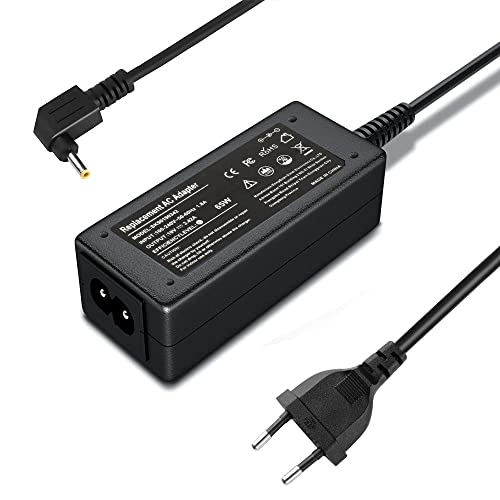 19V3.42A 65W Adaptador Cargador para Portátil Toshiba Satellite A, C, L Series Z930 Z30 L750 L735 L855 L650 L655D P55T R930 C55 C670 C855 A660 L650PA-1900-24 PA3917U-1ACA ADP- 65JH BB (5.5 * 2.5mm) Cover