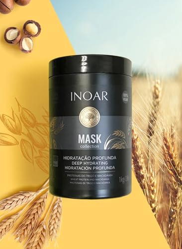 Máscara Hidratação Profunda Inoar Mask... glide