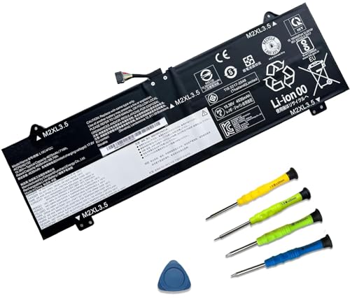 Image of 71Wh L19C4PDC L19L4PDC L19M4PDC Laptop Battery Compatible with Lenovo Ideapad Yoga 7-14ITL5 7-15ITL5 Series 5B10Z26482 5B10Z26485 5B10Z26479 SB10Z26481 15.36V 4675mAh
