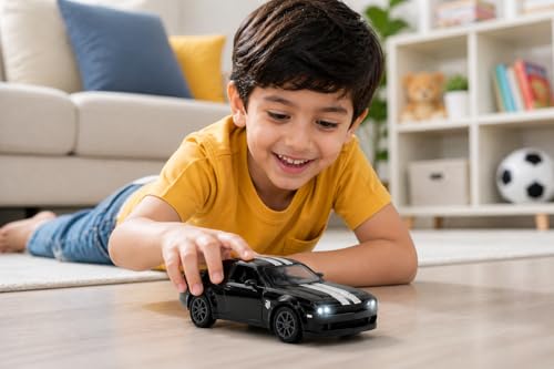 Image of Diecast Metal Car Toy for Kids 1:36 Scale Model | Pull Back Action with Light & Sound | Openable Doors | Alloy Model Car for Kids | Collectible Toy Car Gift for Boys & Adults