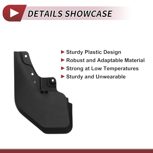 Image of 1 Set Mud Flaps Splash Guards for Toyota Land Cruiser FJ250 2024 Front and Rear Mud Guards W /Mount Accessories