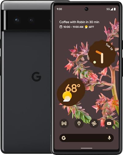 Image of Google Pixel 6 5G (Stormy Black, 8GB RAM, 256GB Storage)