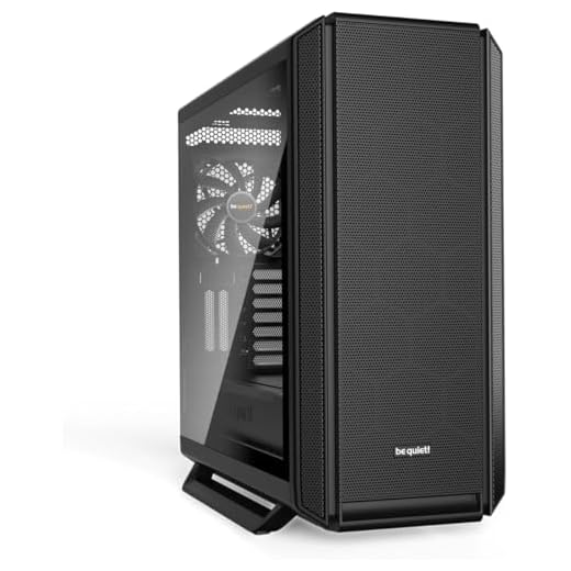 be quiet! Silent Base 802 Window Black PC-Gehäuse, 3X Pure Wings 2 140mm, 2 austauschbare Top- und Frontcover, entkoppeltes Mainboardtray, BGW39