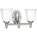 Progress Lighting P3028-09 Victorian Brushed Nickel Wall Sconce