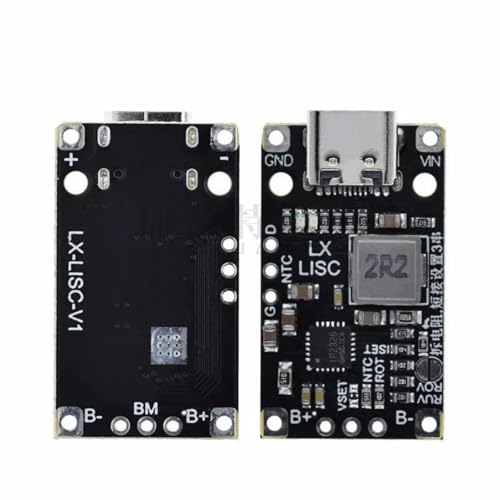 ljhnba Type C USB 15W 8.4V 12.6V 2S 3.7V Lithium Batteries Charging Fast Charging with LED Indicators Boosting Module