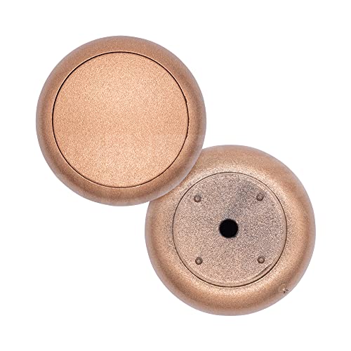 Kit 2 Peças Puxador Furo Único 84 Cobre Para Móveis Armário