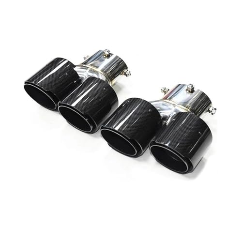 Silencieux d'échappement BMW G20 G21 M340i quadruple embout pot carbone
