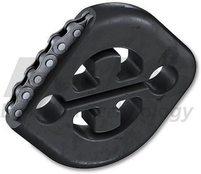 2x Muffler Mount Exhaust Rubber Hanger for MERCEDES R107 SL Reinforced Chain