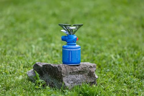CAMPINGAZ Cartouche de Gaz à Valve Cv 300 Plus, pour Réchauds Cartouche Compacte et refermable Bleu – vue 2