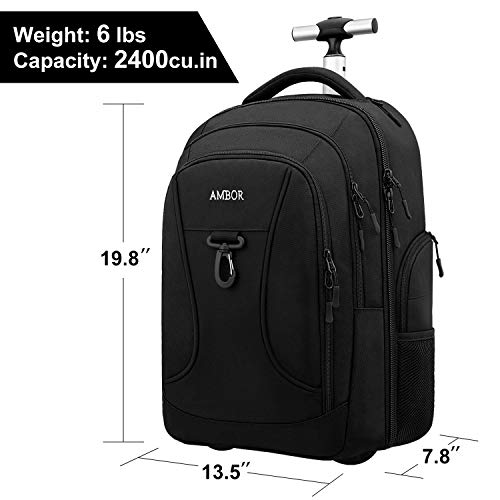 synergy wheeled 16 laptop backpack