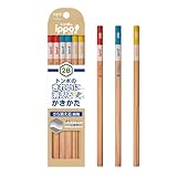 トンボ鉛筆 2B きれいに消える かきかた鉛筆 (さら消え芯) 1ダース ナチュラル KB-KSKN01-2B