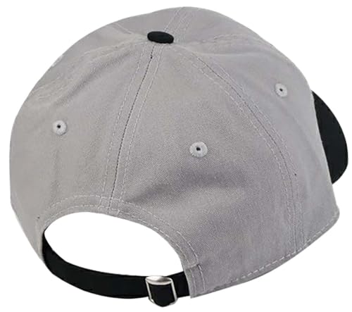 Gorra ajustable New Era Pittsburgh Pirates gris-negra miniatura 2