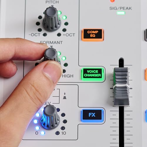 Image of Yamaha AG08 White 8-Channel USB-C Audio Interface and Live Streaming Mixer | with DSP Effects, Cubase AI & WaveLab Cast