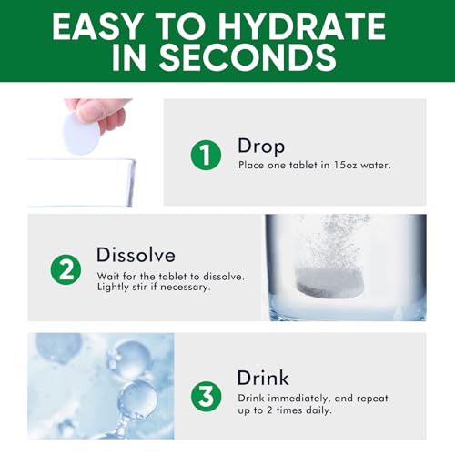 Hydrogen Water Tablets with Magnesium (120 Tablets) - Supports Brain Health, Boosts Energy & Metabolism, Antioxidant Rich, Molecular Hydrogen (H2) Supplement for Cellular Health - Image 7