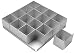 Alan Silverwood 16 piece Square Multi Cake Pan Set 2"