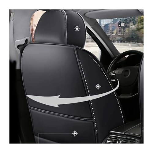 Housse de siège de voiture en cuir de qualité supérieure Green - 8