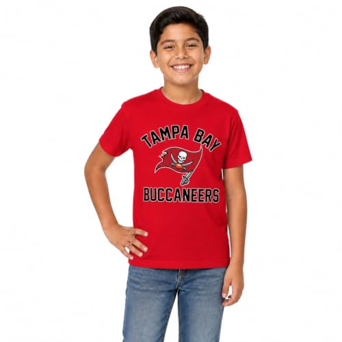 T-shirt football NFL jeunesse en coton