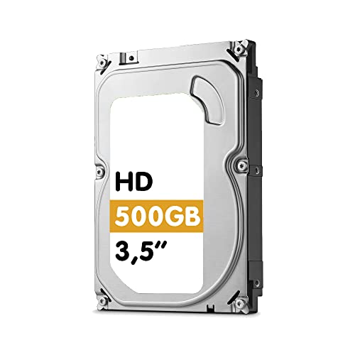 Generico Disco duro para PC 3,5 SATA probado (500 GB) reacondicionado