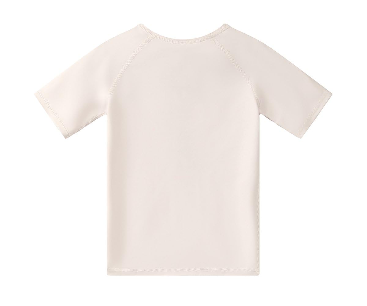 Camiseta de Baño Rashguard para Niños | Camiseta de baño de Manga Corta con protección Solar para bebés y niños, Suave, cómoda y fácil de Poner