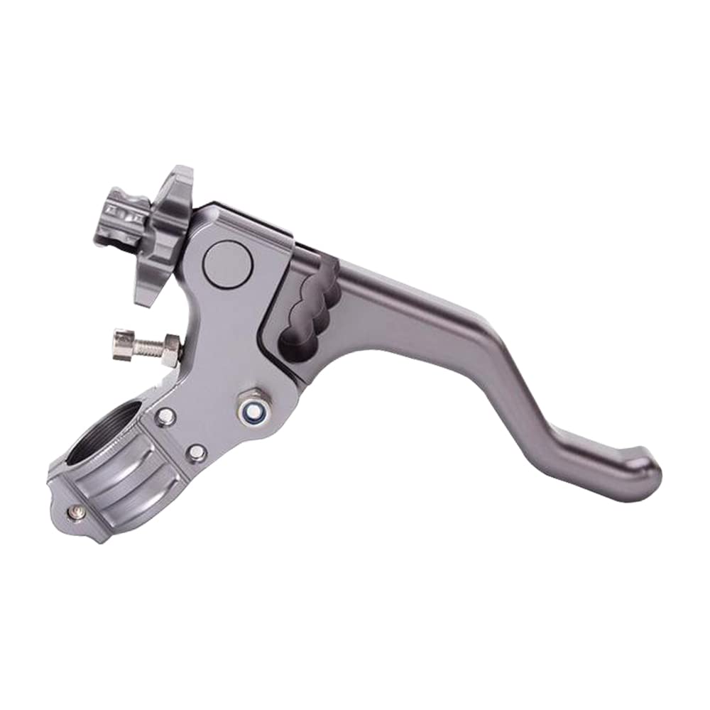 Eamrfvqt Grey Brake Clutch Levers, Aluminum Stunt Clutch Lever