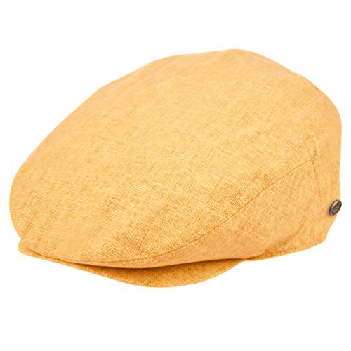 Image of Men's Linen Flat Ivy Gatsby Summer Newsboy Hats