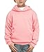 Remimi Girls Pink Sweatshirt Boys Long Sleeve Fleece Fashion Hoodies Top Fall Winter Outdoor Pullover with Pockets 9-10 Years