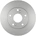 Bosch 26010750 QuietCast Premium Disc Brake Rotor For Acura: 2002-2006 RSX; Honda: 2004-2011 Civic, 2011-2015 CR-Z; Front