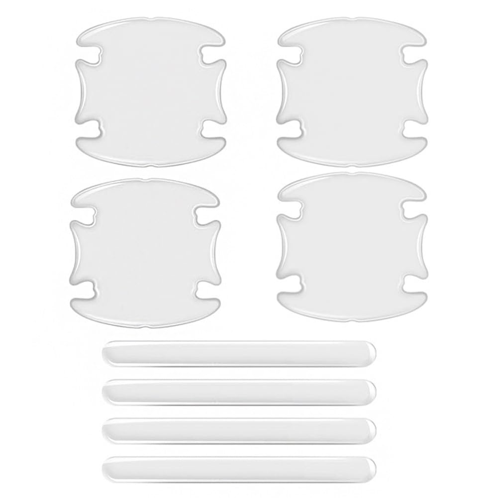 YDSTNiu 8 PCS Car Door Handle Paint Protection Film for Peugeot 107/3-türer (Bj.2005-2014)