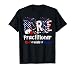 Red White Blue Nurse Practitioner US Flag 4th Of July T-Shirt