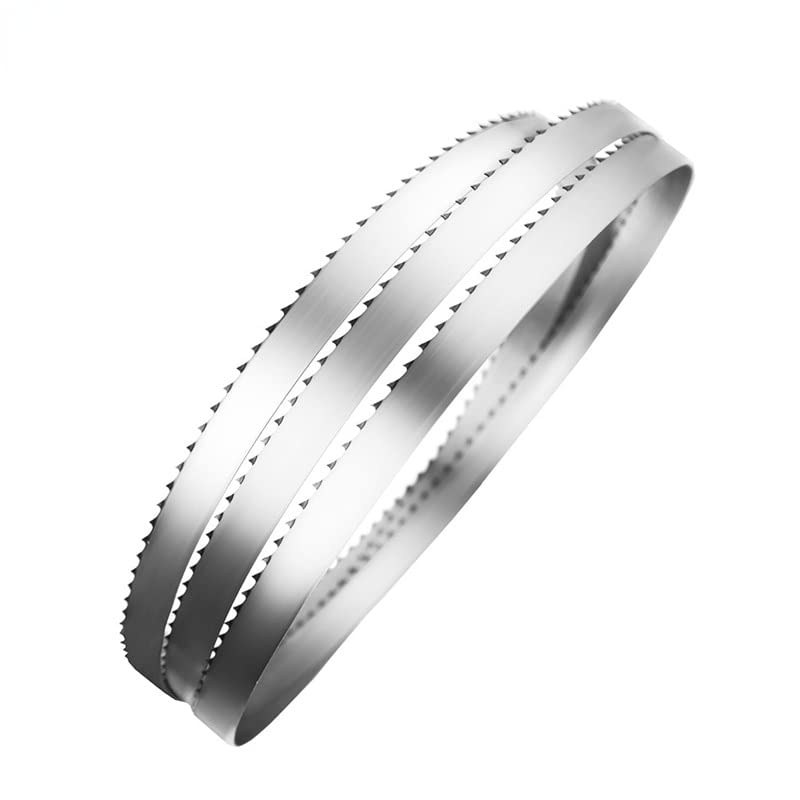 1200-2560 Mm Hojas de Sierra con un Ancho de una Banda de 16/19 Mm Cuchillas para Cortar Hueso, Pescado Congelado, Carne/19 * 0.56Mm*4Tpi/Length 2240Mm